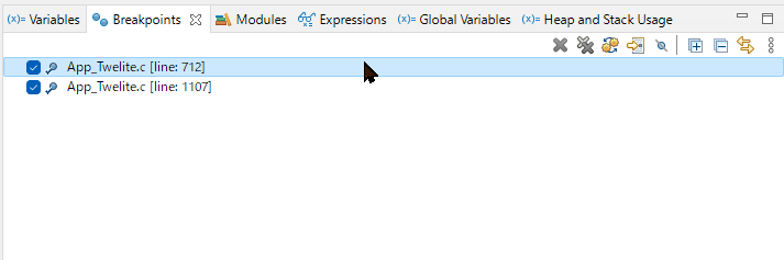 Breakpoints View